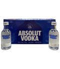 Absolut Vodka Mini Shooters 50mL 12 Pack