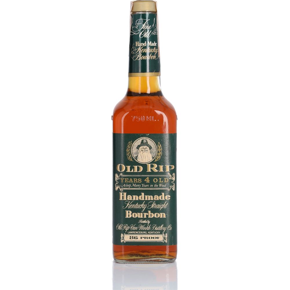 Old Rip Van Winkle 4 Year Bourbon 86 Proof 1988