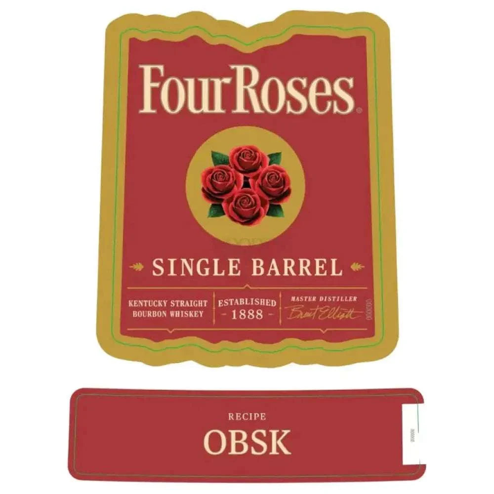 Four Roses OBSK Single Barrel Bourbon Kroger Pick 122.4 Proof