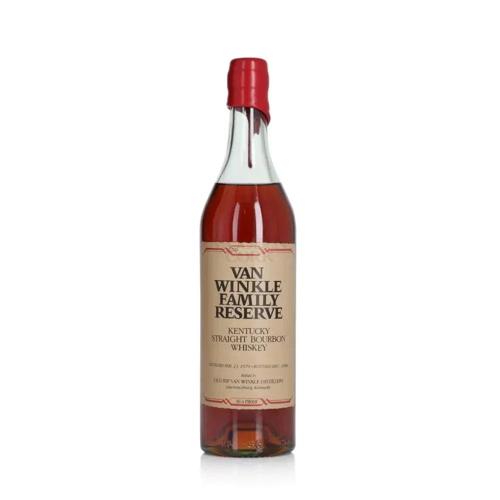 Van Winkle Family Reserve Bourbon Distilled 1970 Bottled 1984 #1109 (Label Damaged)